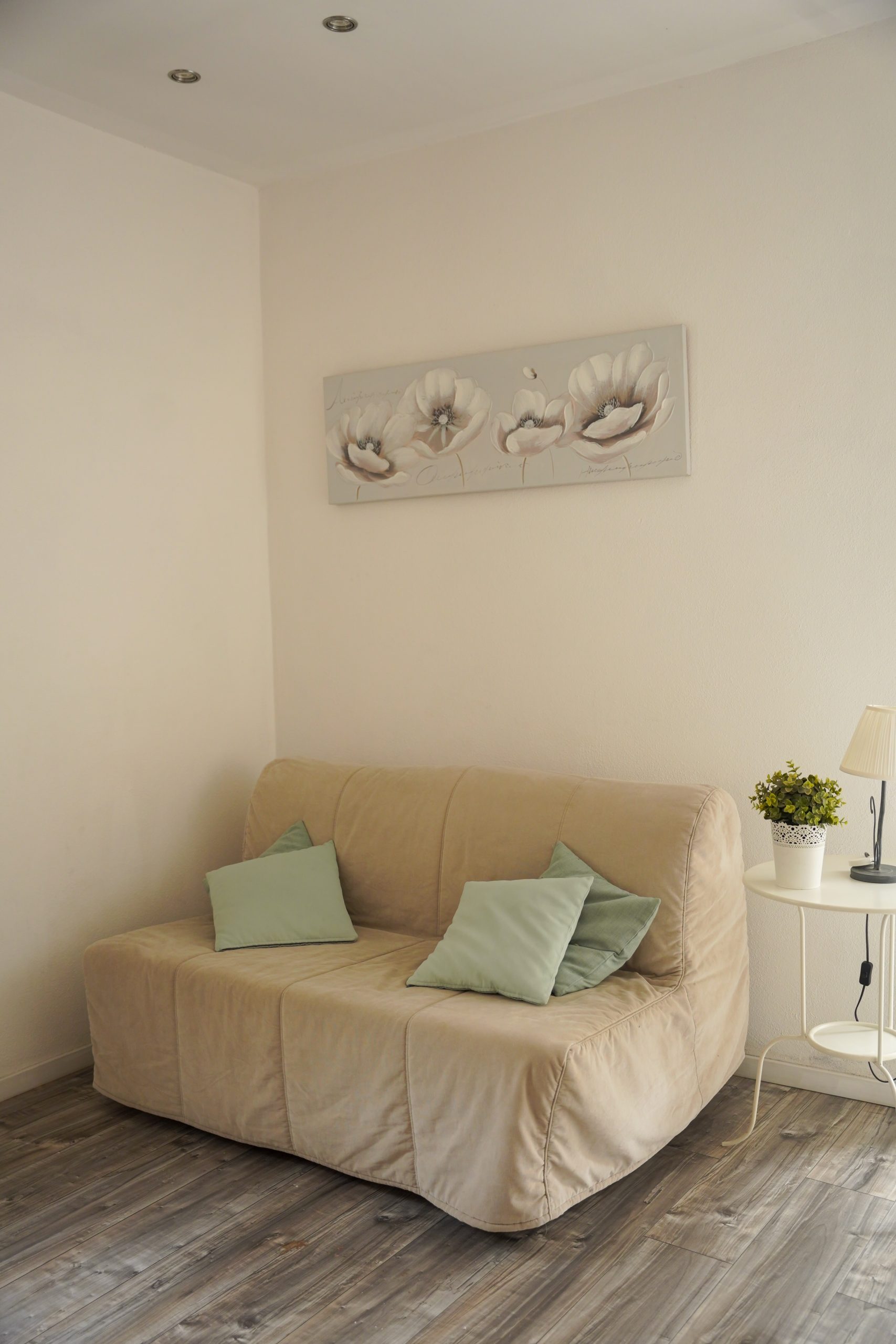Scopri l&rsquo;appartamento Margherita a Diano Marina: 38 m&sup2; con camera matrimoniale + divano letto, ingresso indipendente, terrazzo/giardino, a pochi minuti dalla spiaggia. Aria condizionata, cucina attrezzata, parcheggio gratuito.